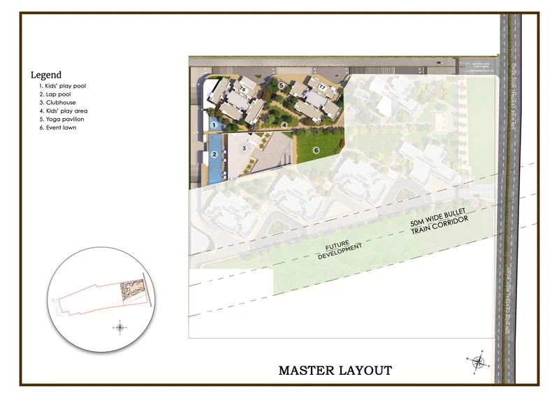 Tata Orbis Ghansoli Master Layout Plan