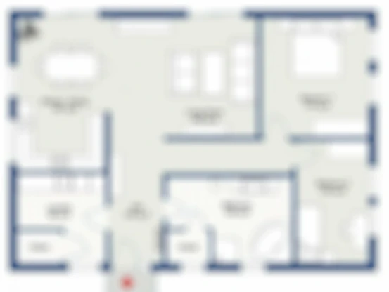 Tata Orbis Ghansoli 2 BHK Residence Layout